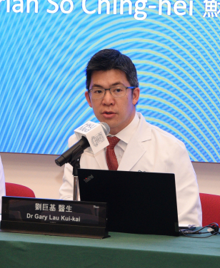 
Dr Gary Lau Kui-kai highlights many stroke patients, particularly younger individuals, have undiagnosed or untreated hypertension. The stroke could be prevented if blood pressure is detected and controlled early.
 